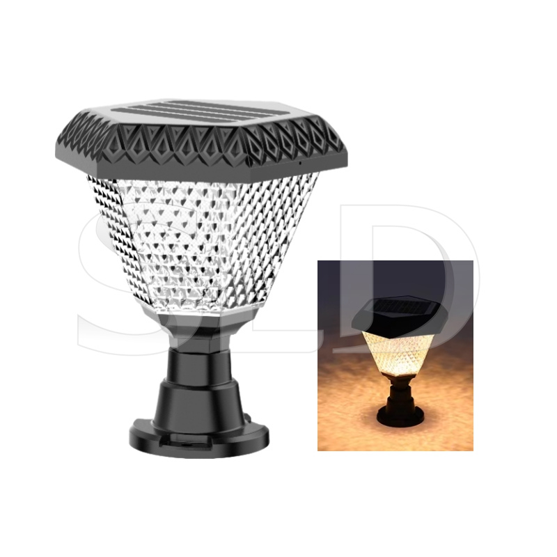 Garden Solar Pillar Lamp